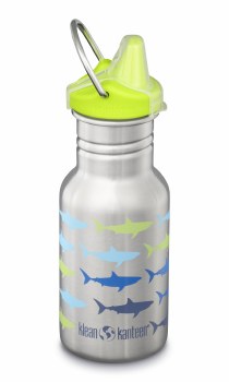 12oz Narrow Sippy Sharks