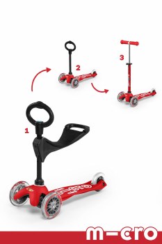 Mini 3-in-1 Deluxe Red
