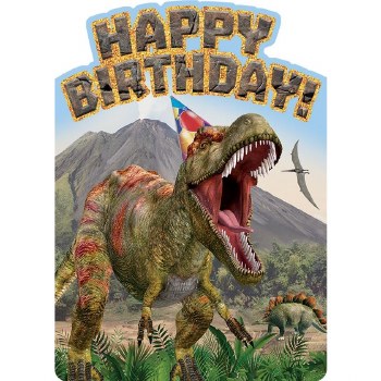 Dinosaur Foil Card