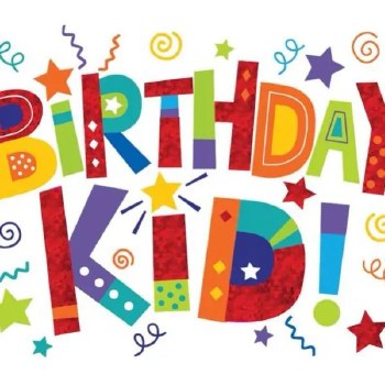 Kids Birthday Foil Gift Enclos