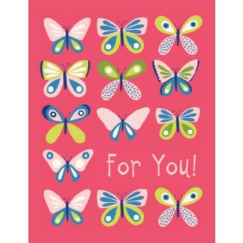 Butterfly Glitter Gift Enclosu