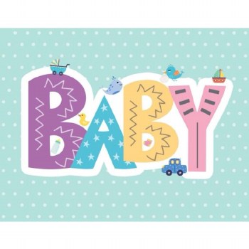 Baby Text Gift Enclosure