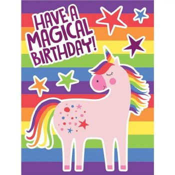 Rainbow Foil Unicorn Enclosure