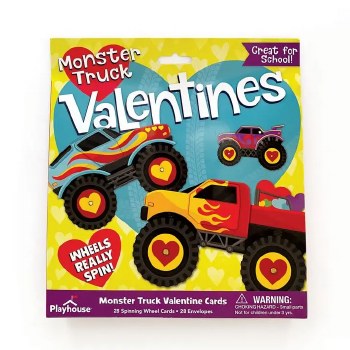 Valentines Monster Trucks