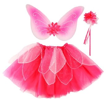 Fancy Flutter Skirt/Wings/Wand