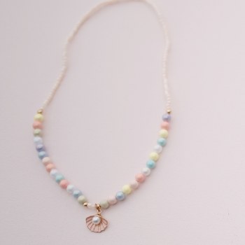 Pastel Shell Necklace