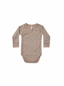 Pointelle Bodysuit Truffle NB