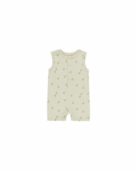 Ribbed Romper Apples 0-3m