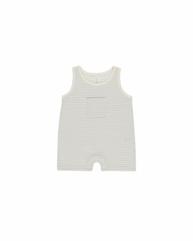 Romper Sky Micro Stripe 6-12m