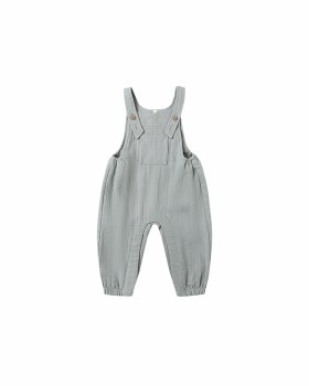Baby Overall Steel Blue 0-3m