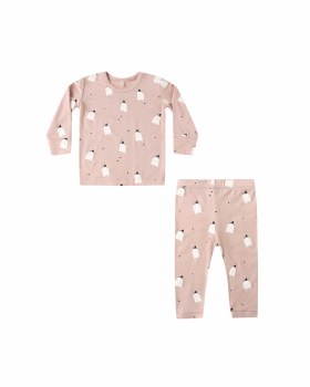 PJ Set Pink Ghosts 18-24m