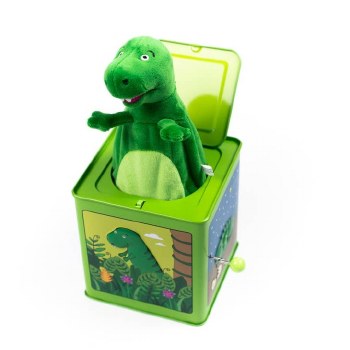 Jack-in-the-box T-Rex