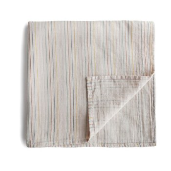 Muslin Swaddle Retro Stripe