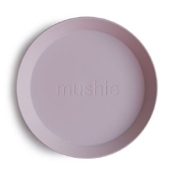 Round Dinnerware Plates Lilac