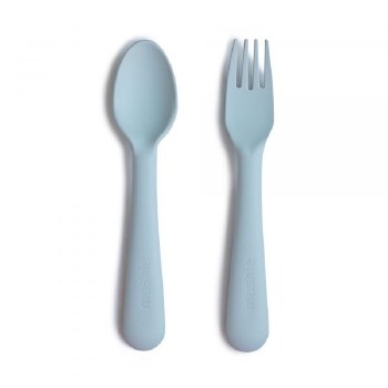 Fork and Spoon Powder Blue
