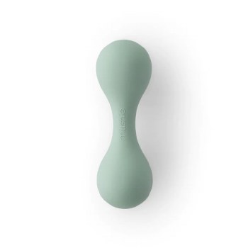 Silicone Rattle Cambridge Blue