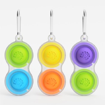 Simpl Dimpl Clear Blue/Green