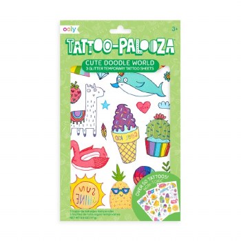 Tattoo-Polooza Cute Doodle Words