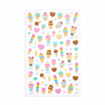 Itsy Bitsy Stickers Ice Cream