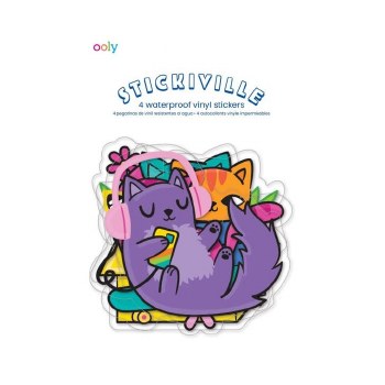 Stickiville Vinyl Silly Kitties