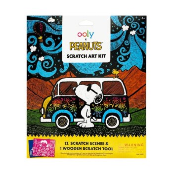 Peanuts Scratch Art Kit
