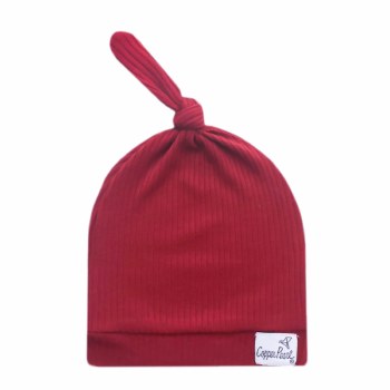 Knot Hat Cranberry