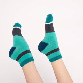 Merino Socks Green Little Kid