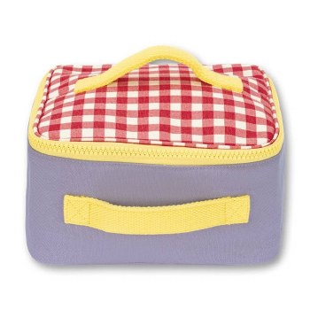 Square Lunch Gingham Red