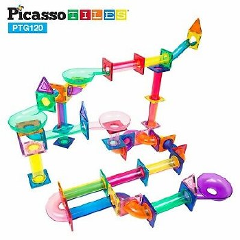 Magnetic Marble Run 120pc Set