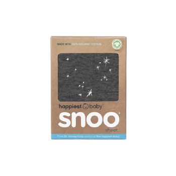 Snoo Fitted Sheet Grey w/ Star