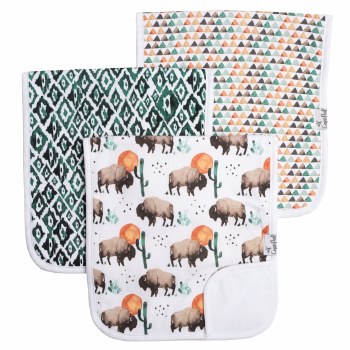 Burp Cloths Bison