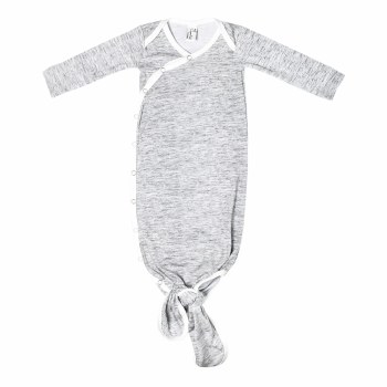 Newborn Knotted Gown Asher