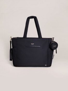 The Utility Strap Tote Black