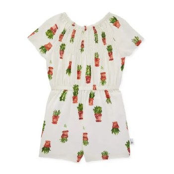 Potted Plants Romper 9-12m