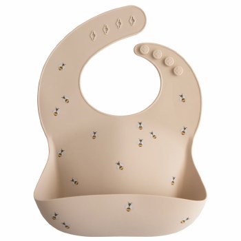 Silicone Baby Bib Bees