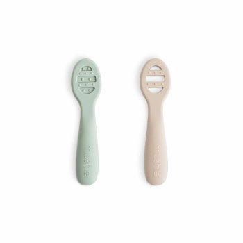 First Feedling Spoons Cambridge Blue/Sands