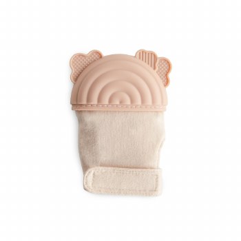 Teething Mitten Rainbow