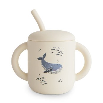 Straw Training Cup Whale