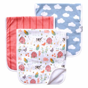 Burp Cloths Farmstead
