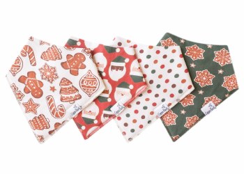 Bandana Bibs Gingerbread