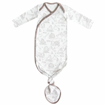 Newborn Knotted Gown Gage