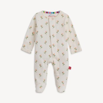 Footie Floral Chicken NB