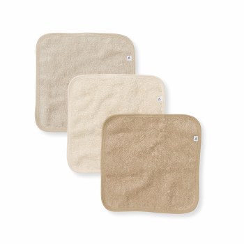 Washcloth Set Oatmeal