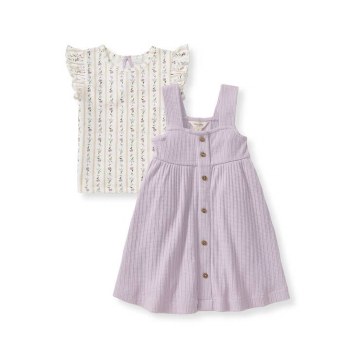 Farmhouse Floral Dress 4T
