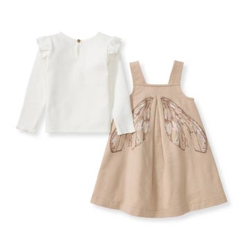 Bee Wings Dress Set 9-12m