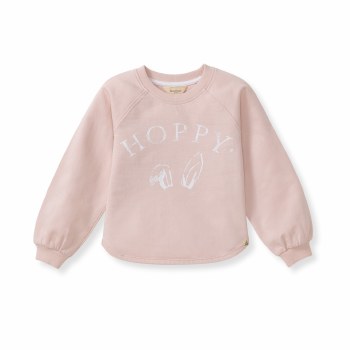Hoppy Pink Sweatshirt 9-12m
