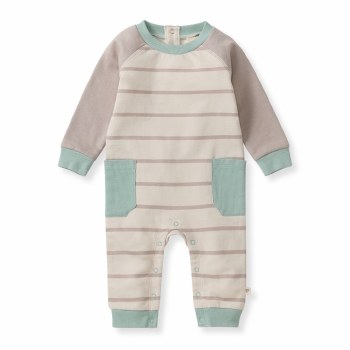 Basic Stripe Jumpsuit 0-3m