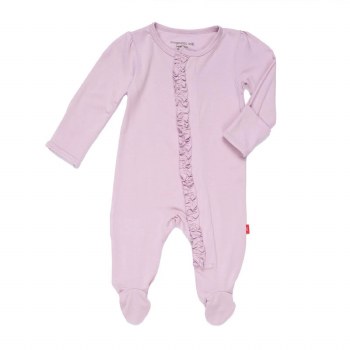 Footie Iris Purple 6-9m