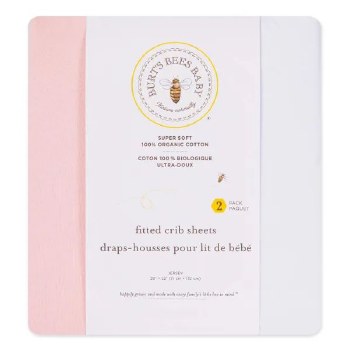 Crib Sheet 2pk Blushing