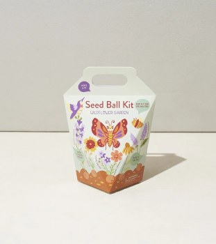 DIY Seed Ball WildflowerGarden